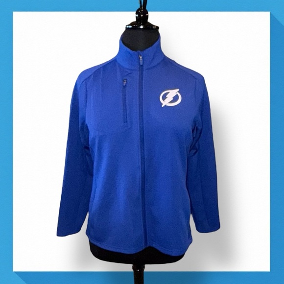 Tampa Bay Lightning Antigua Women's Team Logo Generation Full-Zip Jacket 2XL - Picture 1 of 11